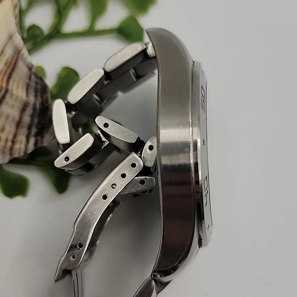 Esq By Movado Chronograph Stainless Steel Mens Watch